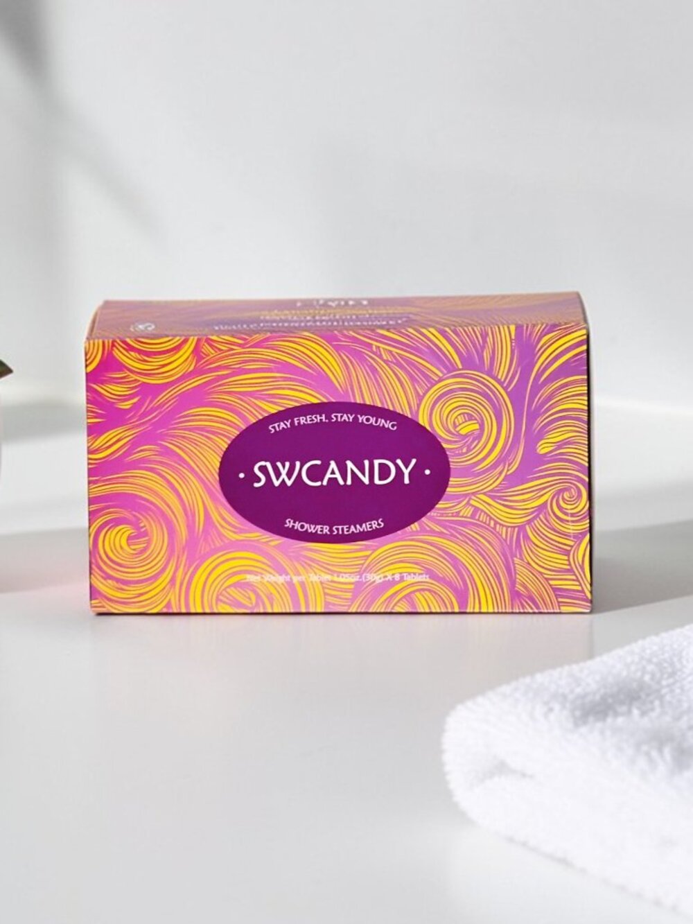 8 Pc "SW Candy" Aromatherapy & Relaxation Shower Steamers